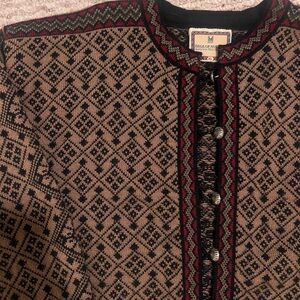 Vintage Dale of Norway women’s Knit Sweater Jacket